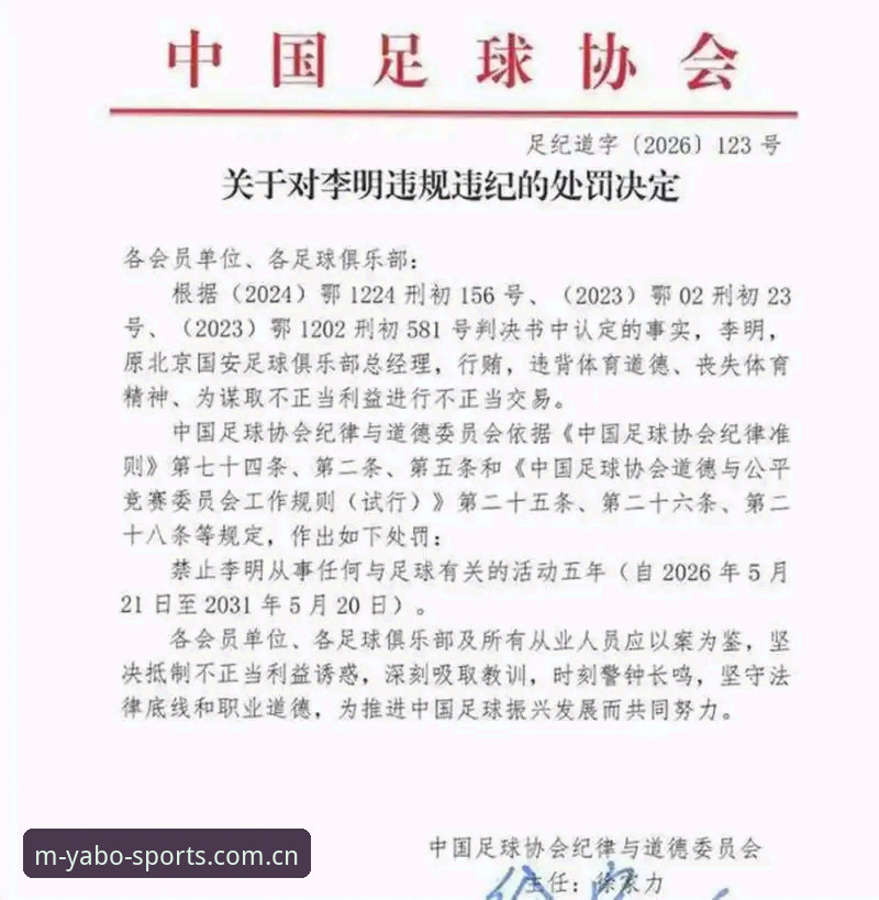 中国足球新一批禁足名单详解：行业净化与未来展望